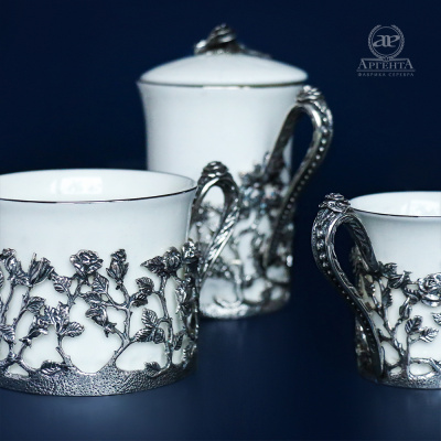 Чашка кофейная «Роза» Чашка кофейная «Роза»