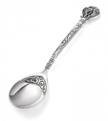 Серебряный набор «Русь Былинная» 24 предмета