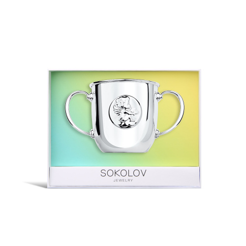 Серебряный поильник «Ангелочек»