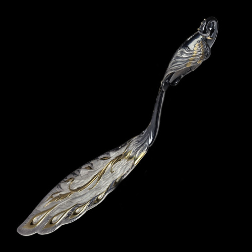 Серебряная лопатка для торта «Жар-Птица»