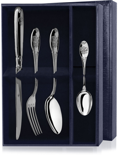 Серебряный столовый набор «Эгоист-Единство»