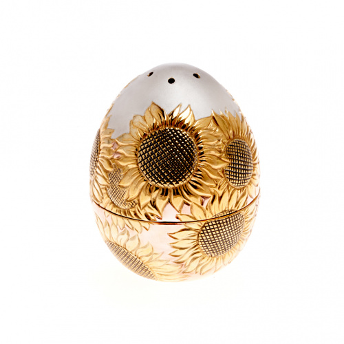 Серебряная солонка «Золотое яичко»