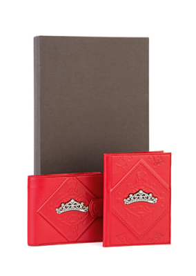 Набор из обложки на паспорт и кошелька «Диадема» Набор из обложки на паспорт и кошелька «Диадема»