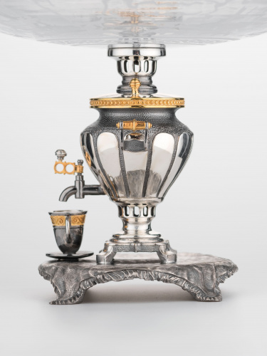 Блюдо для баранок «Парад самоваров»