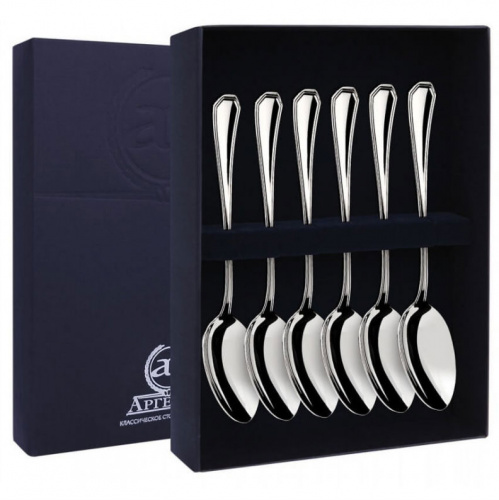 Набор серебряный «Элегант» 6 чайных ложек