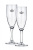 2 бокала под шампанское «Королева»