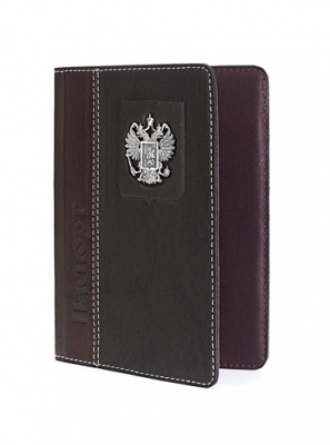 Кожаная обложка для паспорта «Федерация» Кожаная обложка для паспорта «Федерация»