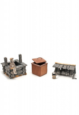 Серебряная солонка «Колодец удачи»