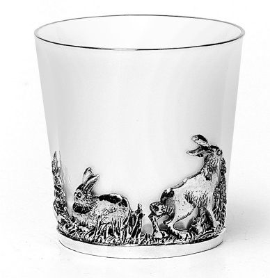 Набор «Охота» 6 кофейных чашек и ложек