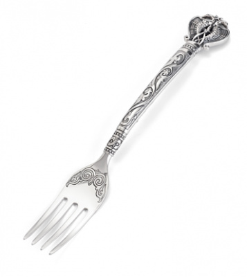 Серебряный набор «Русь Былинная» 24 предмета