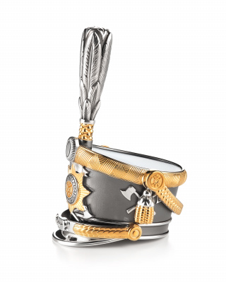 Рюмка «Гусарский кивер» (малая) из серебра 925 Рюмка «Гусарский кивер» (малая) из серебра 925