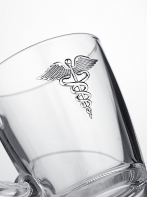 Кружка чайная «Кадуцей»