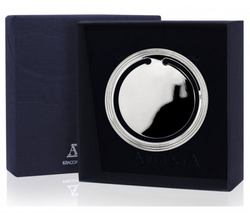 Закладка из серебра для книг гладкая