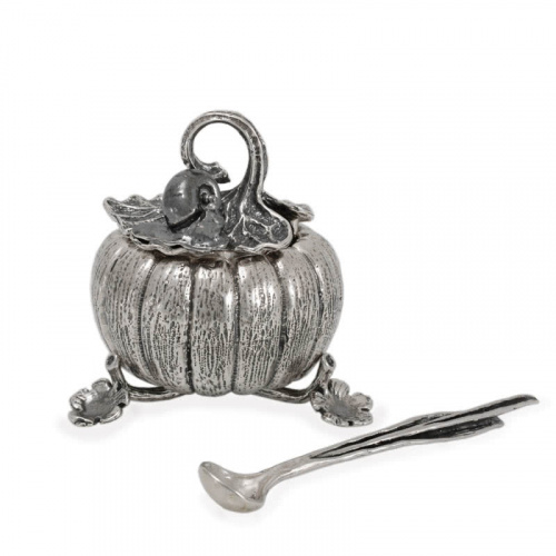 Серебряная солонка «Тыковка»