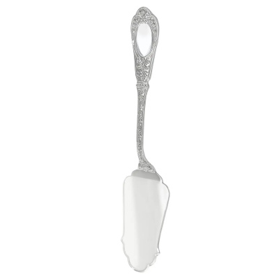 Набор чайный «Фамильный»: вилка для лимона, лопатка для пирожного, совок для сахара серебро 925