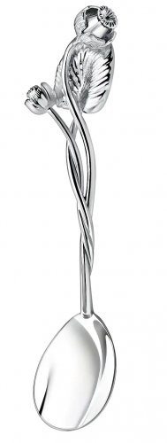 Серебряная чайная ложка «Кувшинка»