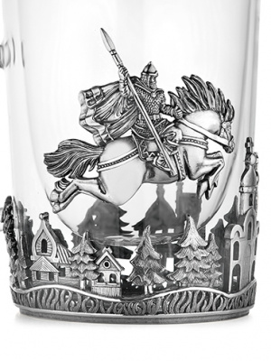 Кружка чайная с двойными стенками «Богатырская сила» Кружка чайная с двойными стенками «Богатырская сила»