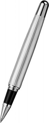 Ручка роллер c корпусом из серебра