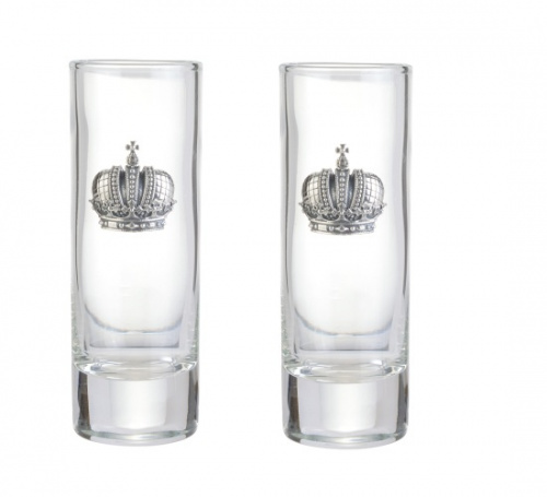 2 ликёрные стопки «Корона»