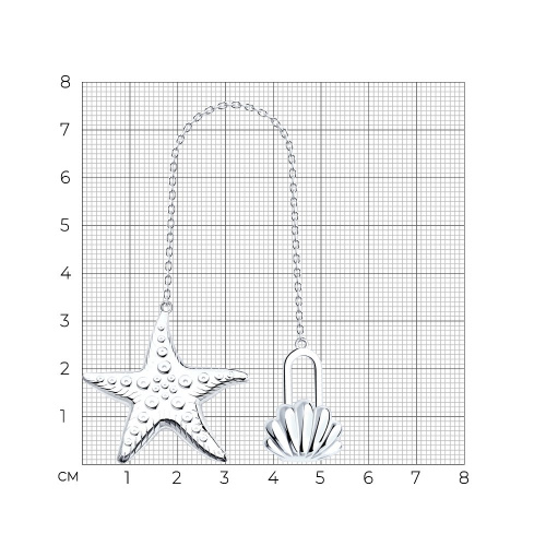 Ионизатор воды серебряный «Морская звезда»