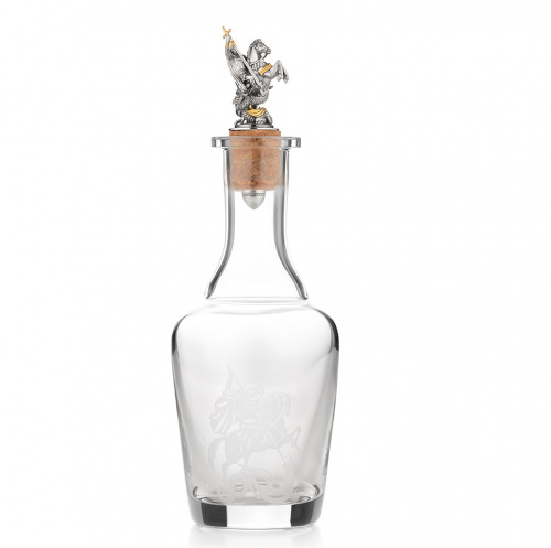 Графин водочный «Георгий Победоносец» серебро 925