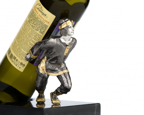 Подставка под винную бутылку «Своя ноша не тянет»