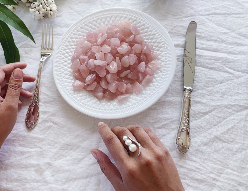 Серебряный набор «Престиж» столовая вилка и нож