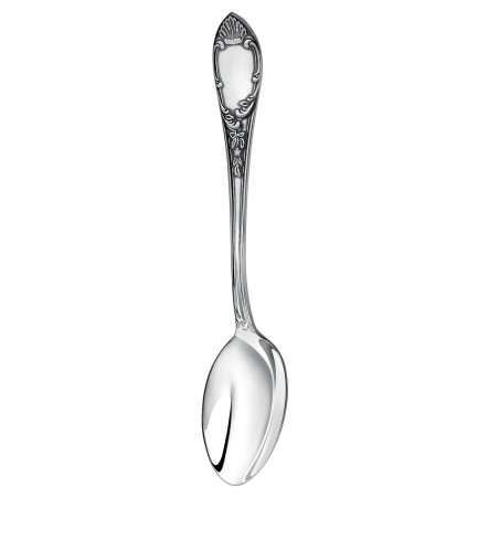 Серебряная столовая ложка «Престиж» с чернением