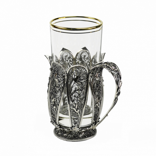 Серебряный подстаканник «Вдохновение»