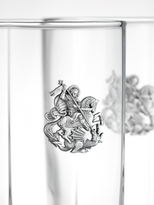 2 стакана для воды «Георгий Великий»