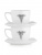 Чашки кофейные «Кадуцей»