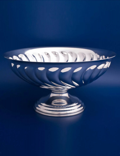 Серебряная ваза конфетница из серебра «Palermo»