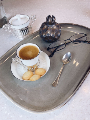 Чашка кофейная «Богема» с ложкой