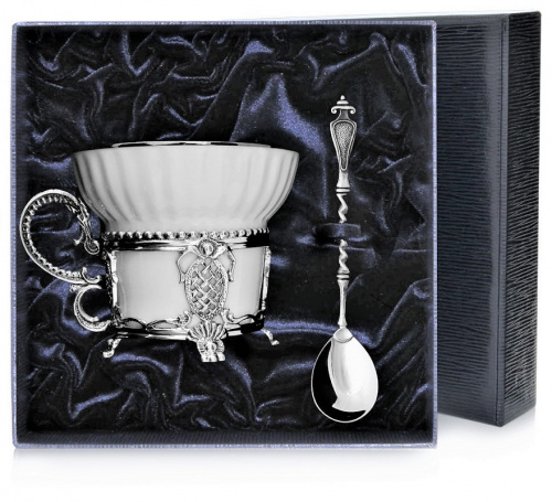 Чайная чашка «Меценат» с ложкой