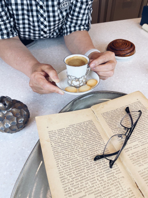 2 чашки кофейные «Сердечко» с ложками