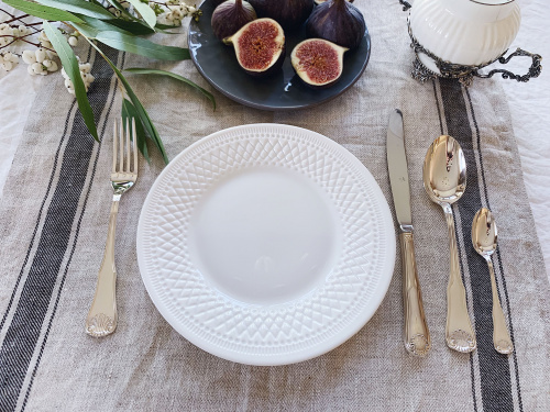 Серебряный столовый набор «Визит» 48 предметов