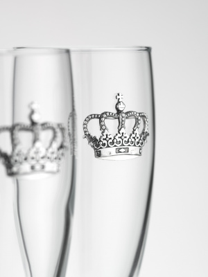2 бокала для шампанского «Царица»