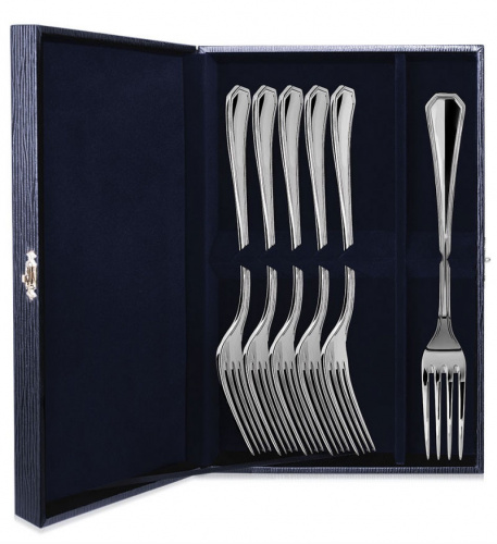 Серебряный набор «Элегант» 6 столовых вилок