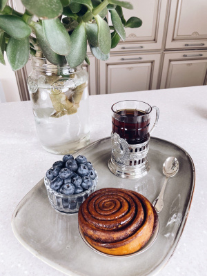 Подстаканник «Медный всадник» гербовый с чернением