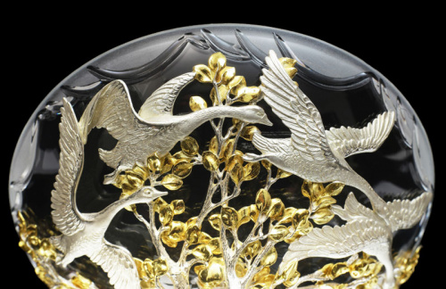 Ваза «Гуси-Лебеди»