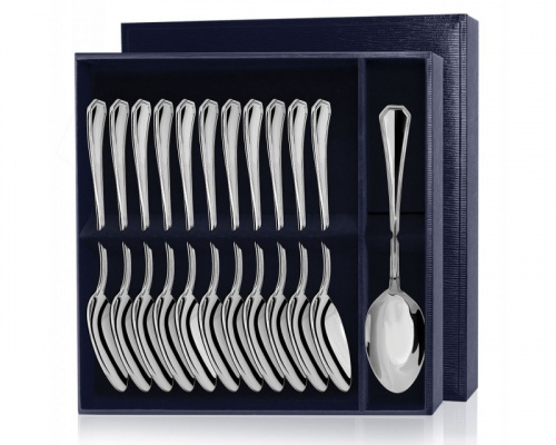 Набор серебряный «Элегант» 12 столовых ложек