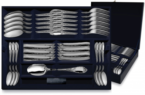 Серебряный столовый набор «Престиж» 48 предметов