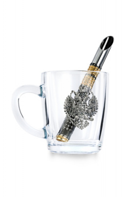 Серебряная трубка-ситечко «Мундштук» для заварки чая Серебряная трубка-ситечко «Мундштук» для заварки чая