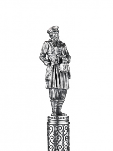 Серебряная открывалка «Купец»