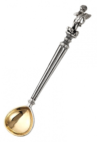 Ложка серебряная «Купидон»