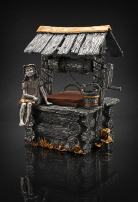 Серебряная солонка «Колодец удачи»