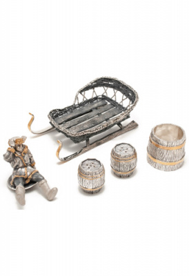 Серебряный набор для специй «Сани»
