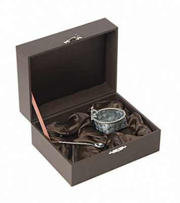 Серебряная солонка «Мужичок с ноготок»