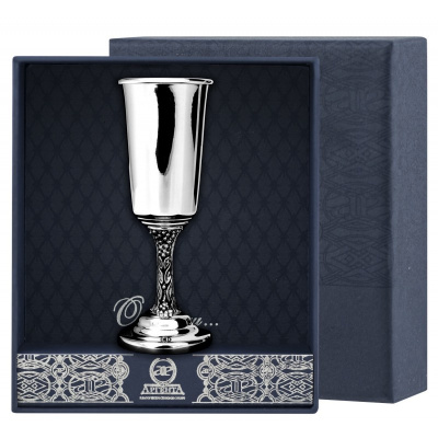 Рюмка «Виноград» с чернением Рюмка «Виноград» с чернением