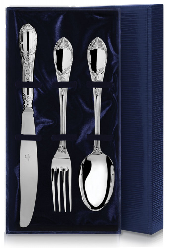 Серебряный столовый набор «Престиж» 3 предмета